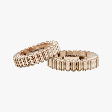 Immortal Gold Matching Wedding Rings